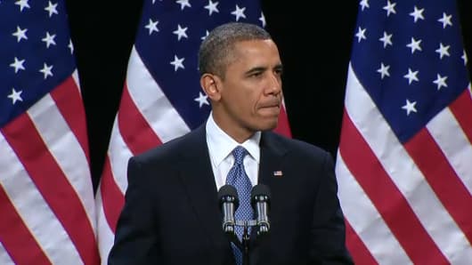 President Barack Obama addresses immigration reform on Jan. 29. 2013 in Las Vegas, Nevada.